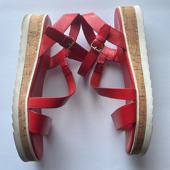 Marc Fisher Red Sandals - Picture 4 of 11
